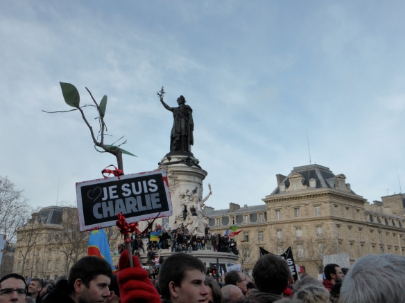 Paris, 11. Januar 2015, Place de la République